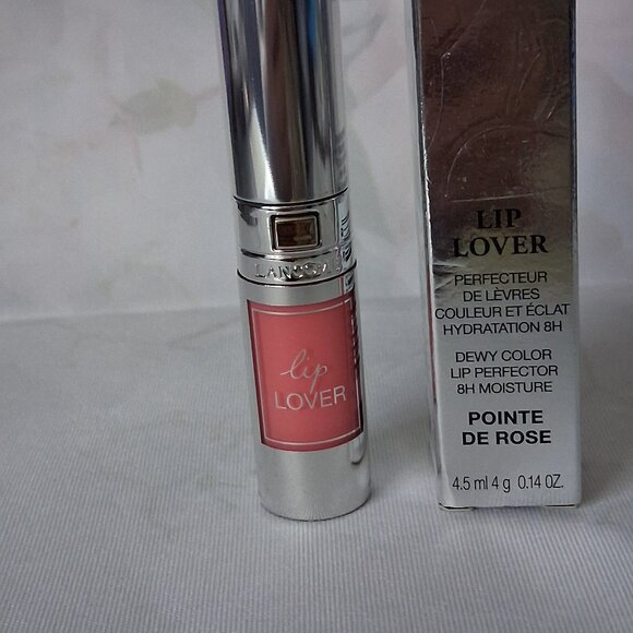 Lancome Lip Lover 8h Moisture Lip gloss 312 Point De Rose NIB - Picture 2 of 2